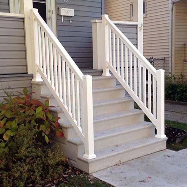White PVC Railing