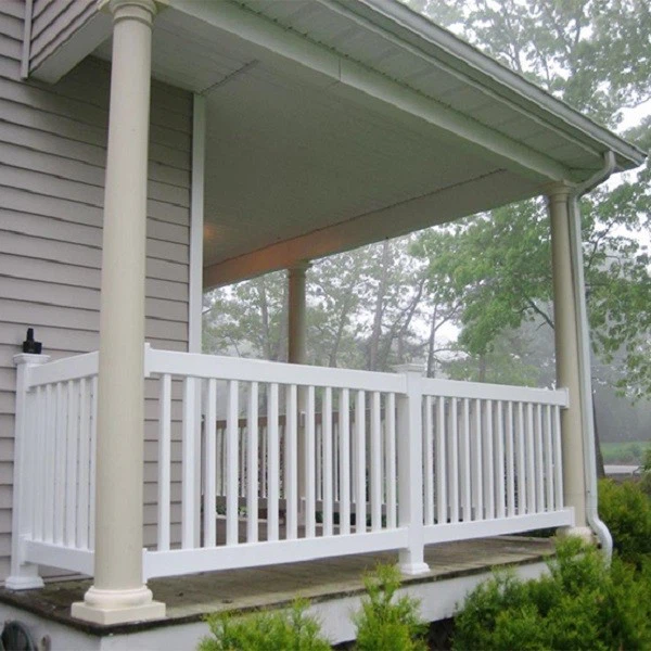 White PVC Railing