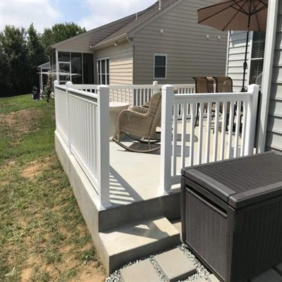 Pvc Privacy Deck Rekkverk